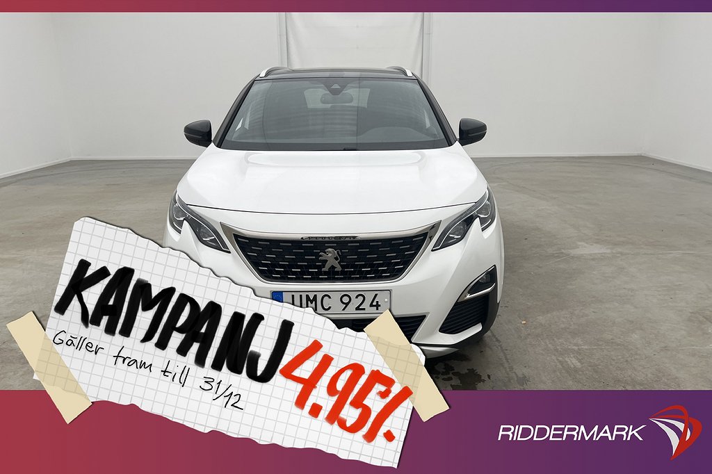 Peugeot 5008 BlueHDi 120hk GT-Line Back 4,95% Ränta