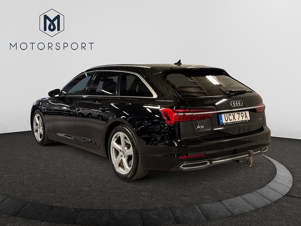 Audi A6 Avant 45 2.0TFSI quattro MHEV S-line Aut Drag M-värmare bild 6
