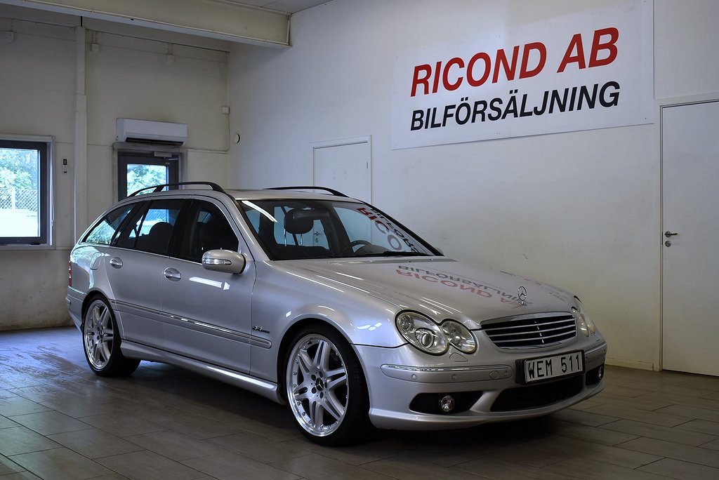 Mercedes-Benz C 55 T AMG Avantgarde Svensksåld Mkt fin bil