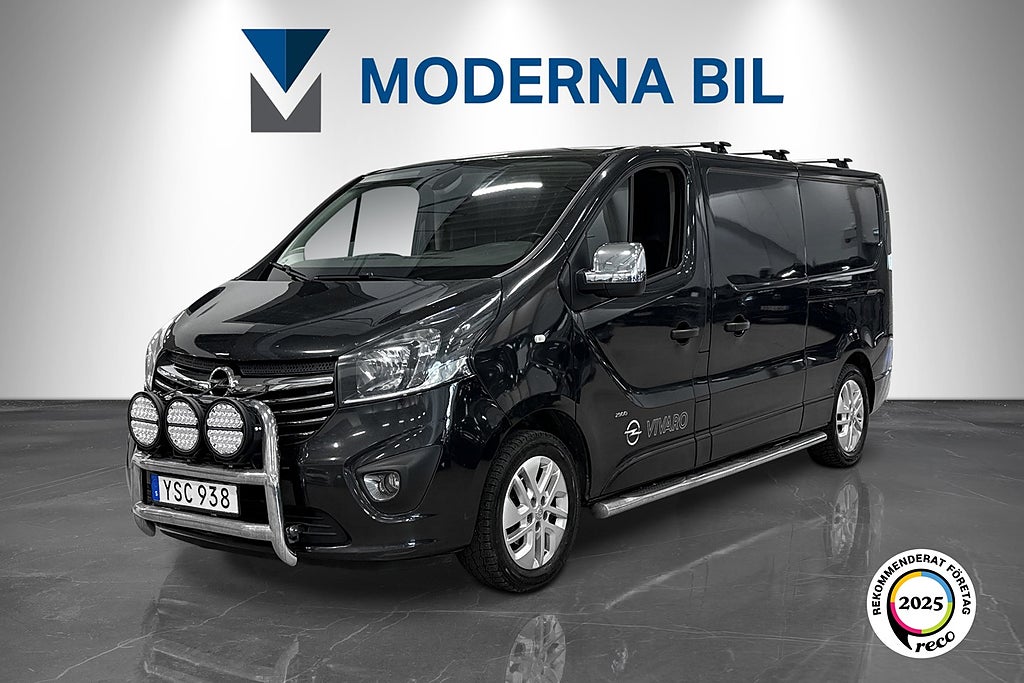 Opel Vivaro 1.6 CDTI BIturbo 125hk Lång 2xDörrar Drag D-värm B-kam