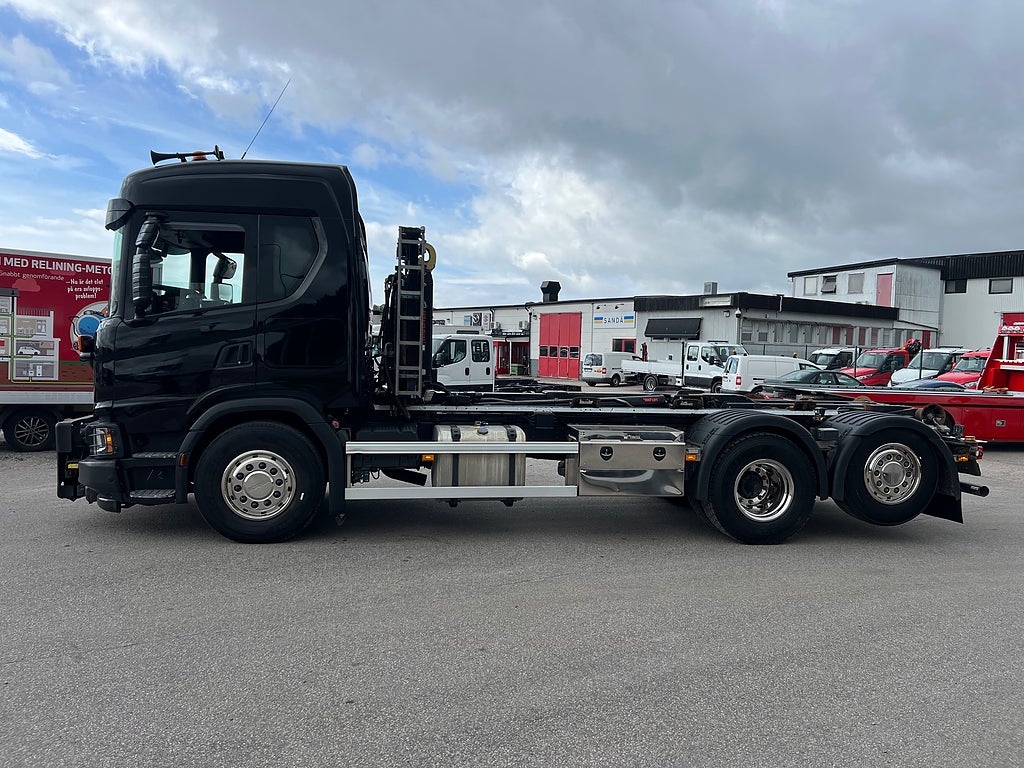 Scania G450 6x2*4 XT Lastväxlare, Fullt Plogutrustad