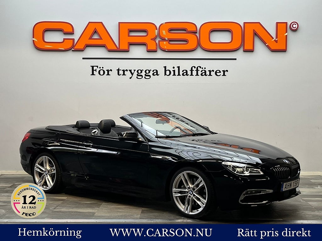 BMW 640D Convertible Steptronic HiFi Navi Backkamera 313hk