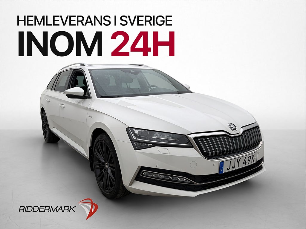 Skoda Superb 1.4 TSI Ladd-hybrid Business Drag Pano Navi L&K