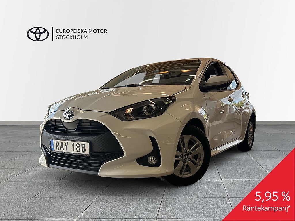 Toyota Yaris 1,5 HYBRID ACTIVE KOMFORTPKT - V-HJUL/Helgkl...