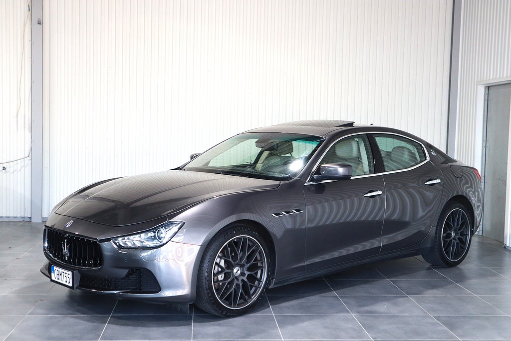 Maserati Ghibli Taklucka Navi Svensksåld Diesel 8-växlad 20"