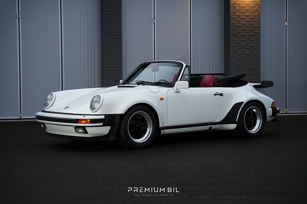 Porsche 911 930 Turbo CABRIOLET / 6500MIL / SVENSKSÅLD / UNIKUM /