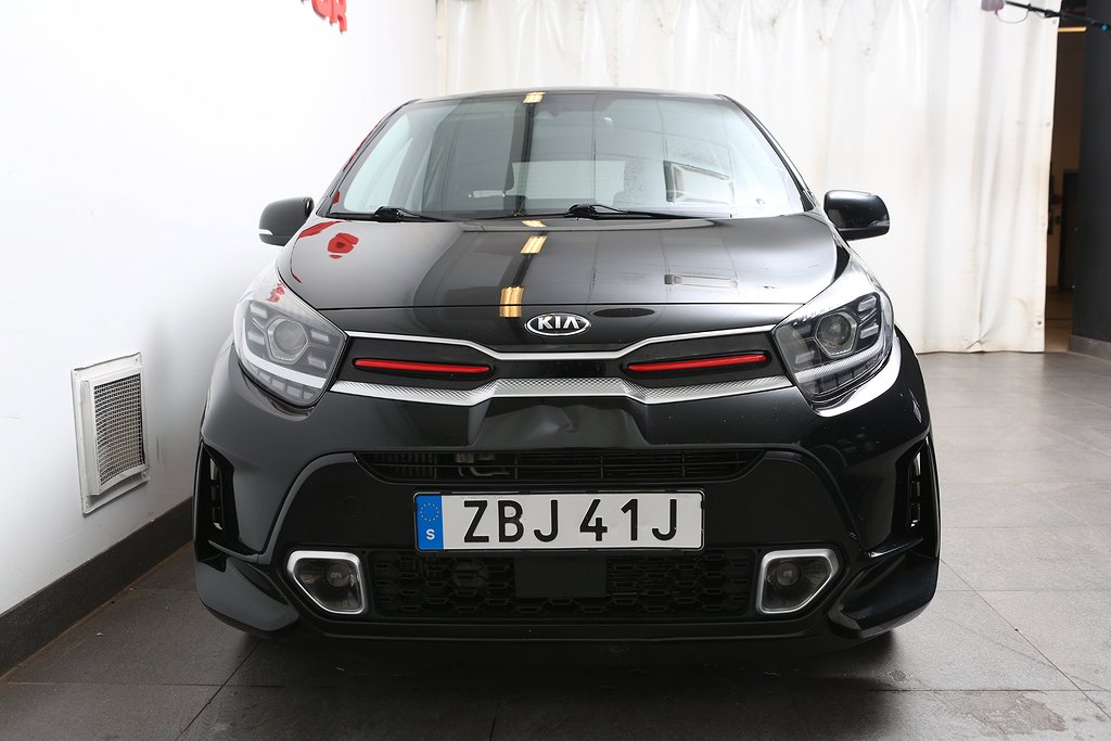 Kia Picanto 1,0 T-GDI 100hk GT-Line 5D Navi Skinn Kamera 2021