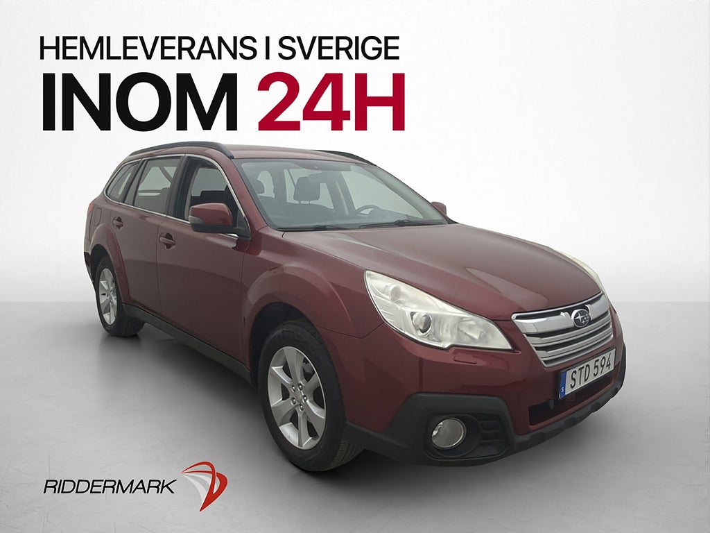 Subaru Outback 2.5 4WD 173hk Business Värmare Kamera Drag