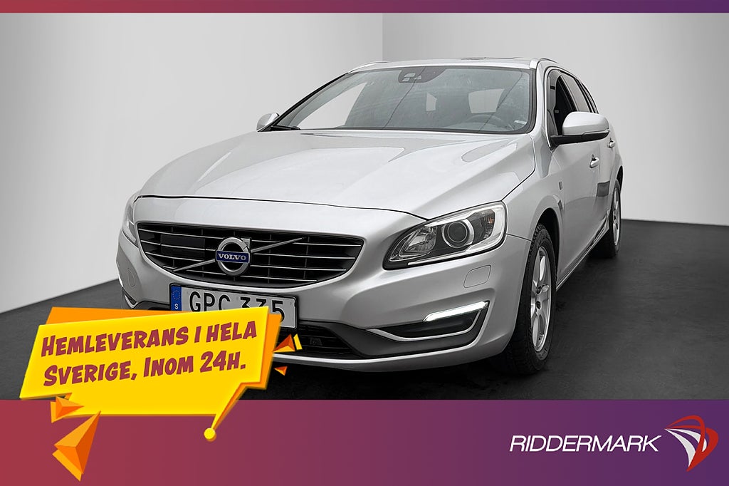 Volvo V60 Polestar D4 AWD 215hk Ocean Race VOC Pano H/K Drag