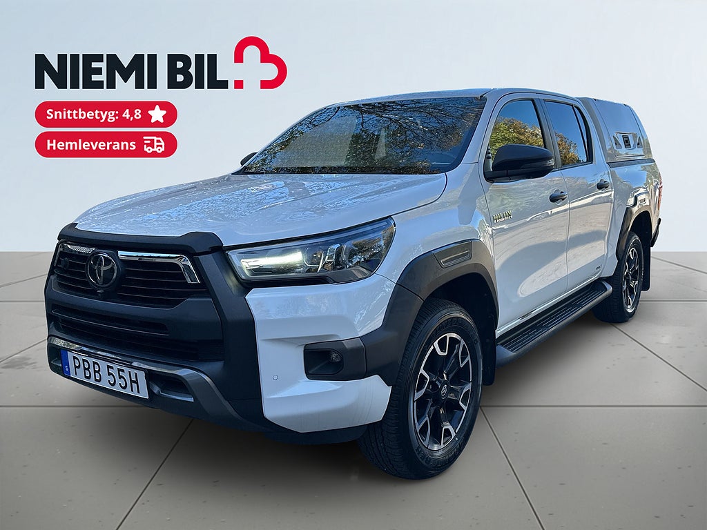 Toyota Hilux Dubbelhytt 2.8 AWD Invincible MOMS/Kåpa/MoK/JBL/SoV