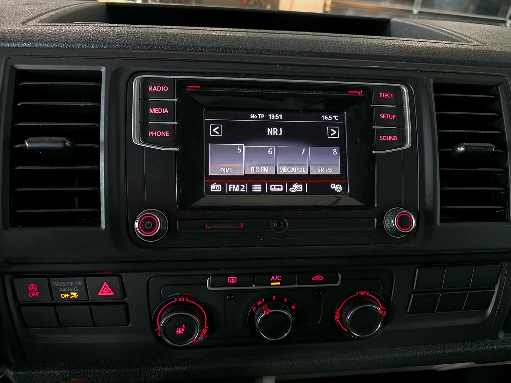 Volkswagen Transporter Chassi Dubbelhytt 6-sits 2.0 TDI Flak - bild 12