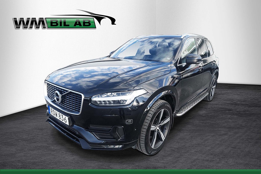 Volvo XC90 7-seater D5 AWD Geartronic R-Design, luft, Wilkins