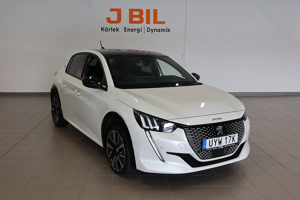 Peugeot E-208 GT 50kWh 136hk - CARPLAY, 360 BACKKAMERA