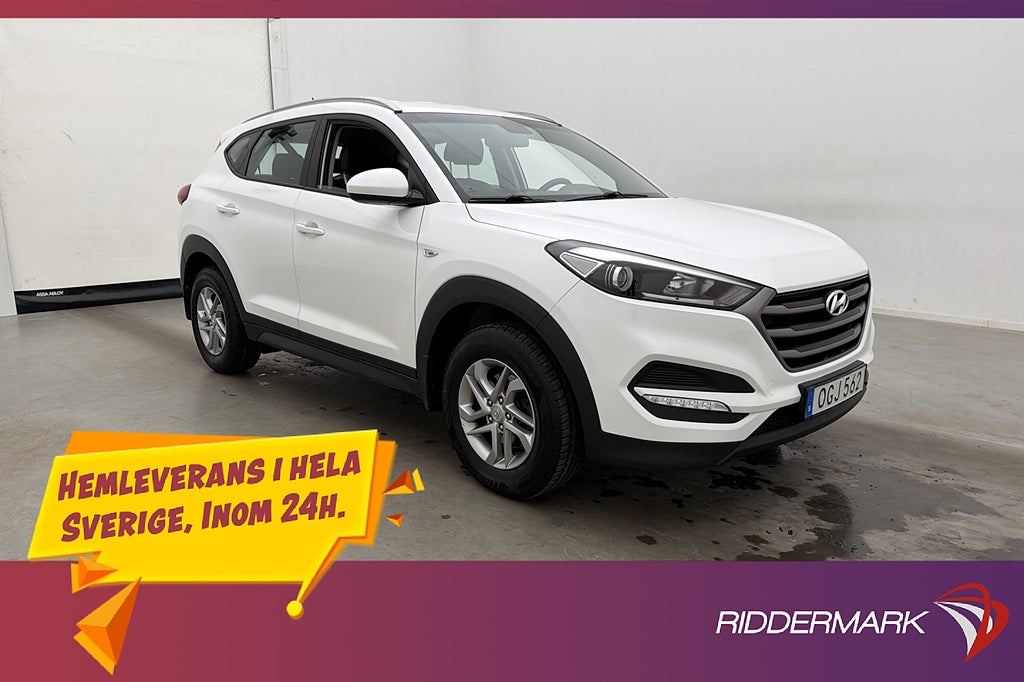 Hyundai Tucson Select Rattvärme P-sensorer BT Farthållare