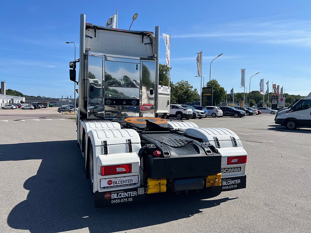 Scania S730 V8 6x2 Dragbil, Hydraulik, Klädd inredning