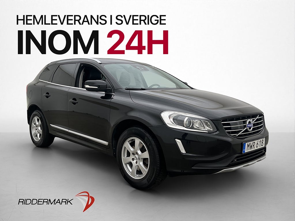 Volvo XC60 D4 AWD Summum Värmare Drag Skinn Navi