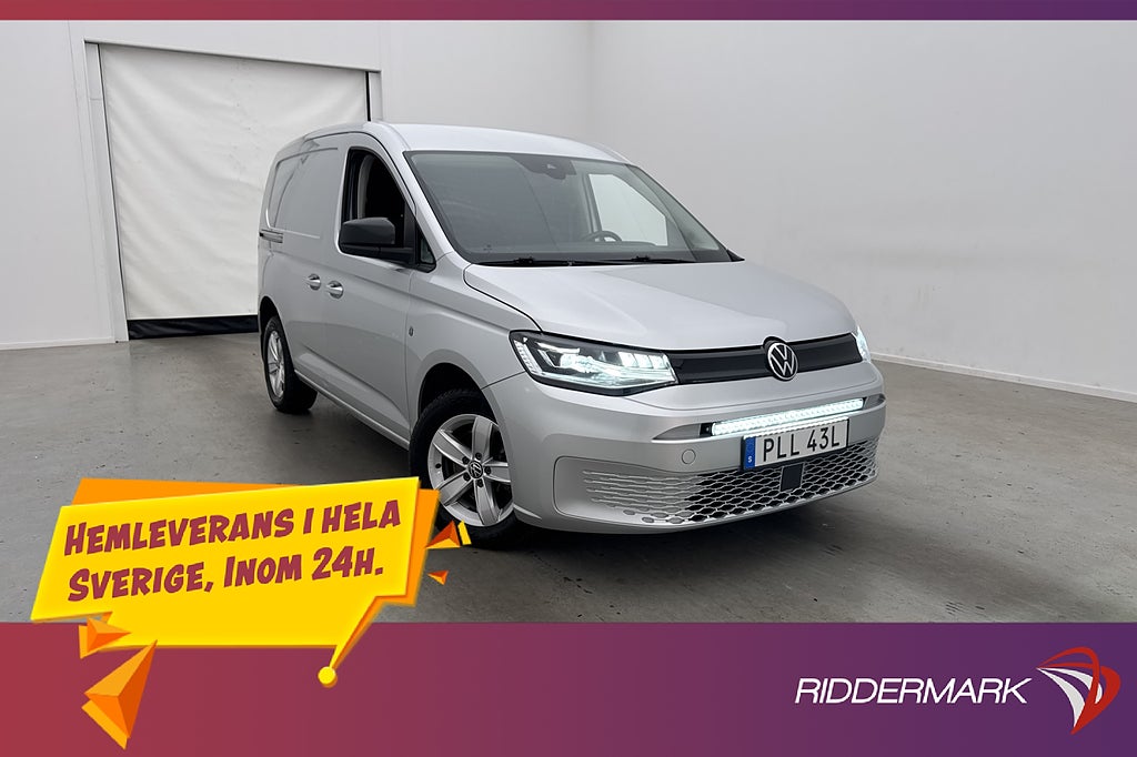 Volkswagen Caddy 2.0TDI 4M Värmare Drag 2xDörr B-Kamera Moms