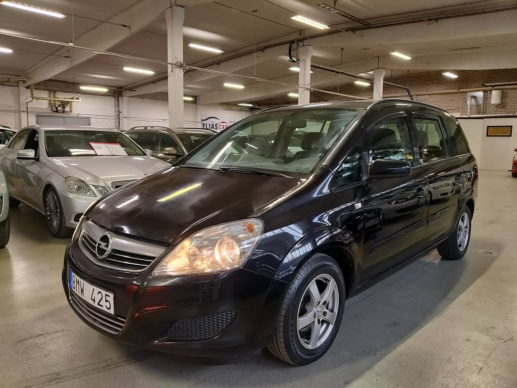 Opel Zafira 1.8 Euro 5 & Nybesiktad& Dragkrok 