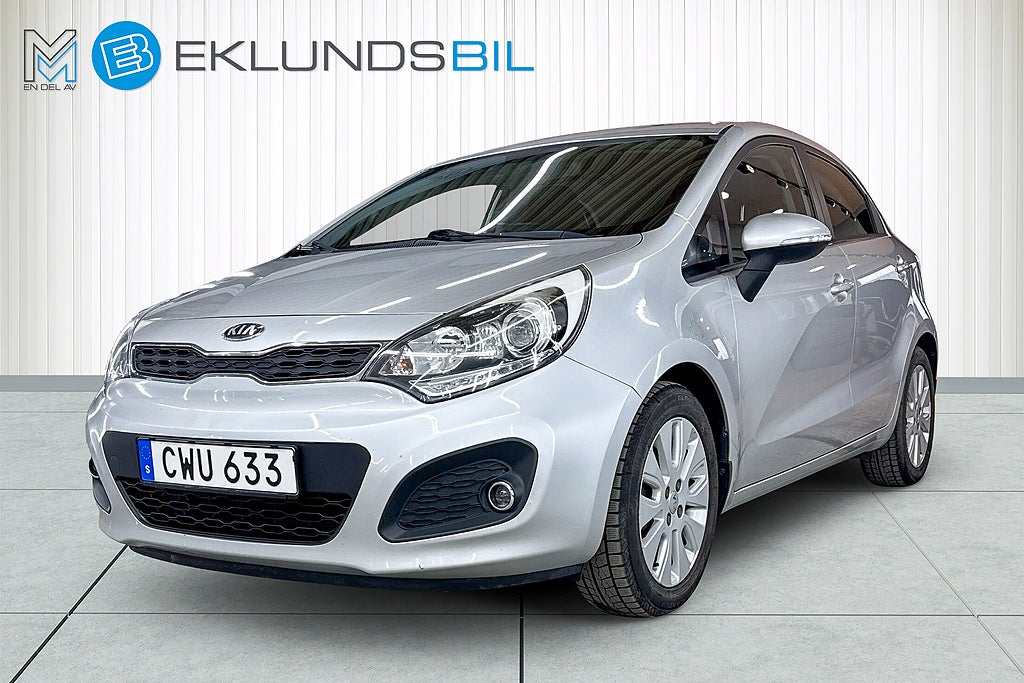 Kia Rio 5-dörrar 1.2 CVVT GLS Rattvärme USB AUX 