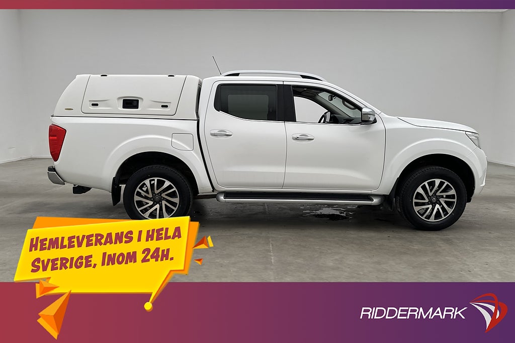 Nissan Navara 2.3dCi 4WD Dragkrok B-Kamera Diff Kåpa Moms