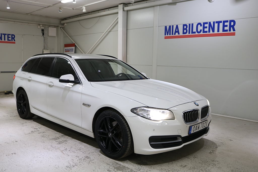 BMW 520d Touring Steptronic Ny broms fram D-värme fjärrkontroll 