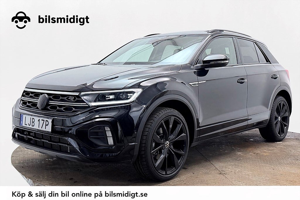 Volkswagen T-Roc 2.0 4M R-Line Black Plus Drag Pano Nav Kamera Värmare