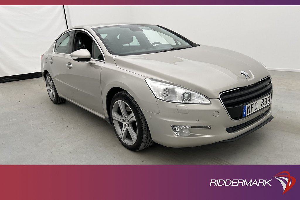 Peugeot 508 2.2 HDi 204hk GT Värmare GPS HUD Sensorer Elstol