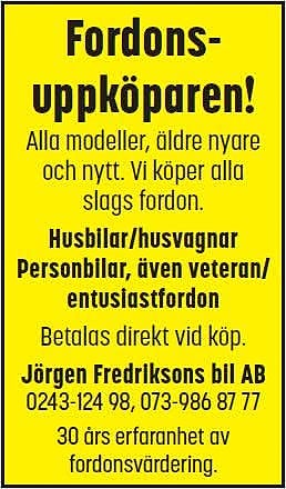 Bürstner HUSBILAR KÖPES NYARE ELLER ÄLDRE MODELLER ÅRSMODELL  2000 TILL 2