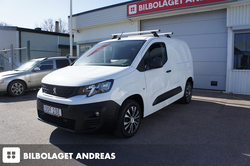 Peugeot Partner 1.5 BlueHDi 100HK Euro 6 Moms Leasbar