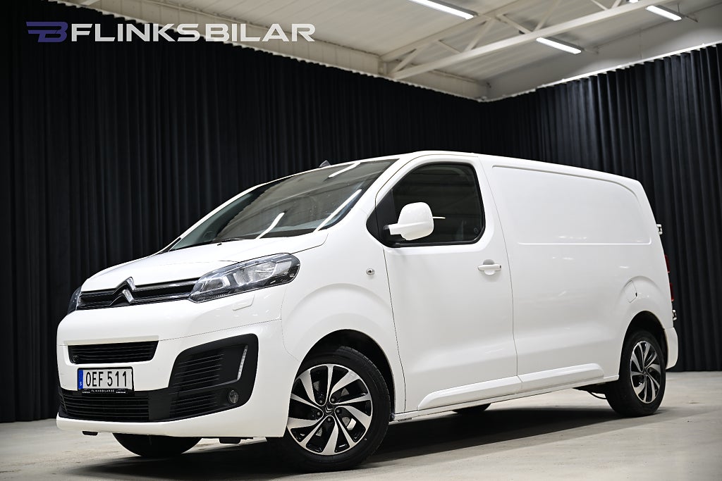 Citroën Jumpy 2.0 BlueHDi 120HK Nedlackad|Drag|FjärrstyrdVärmare|Moms