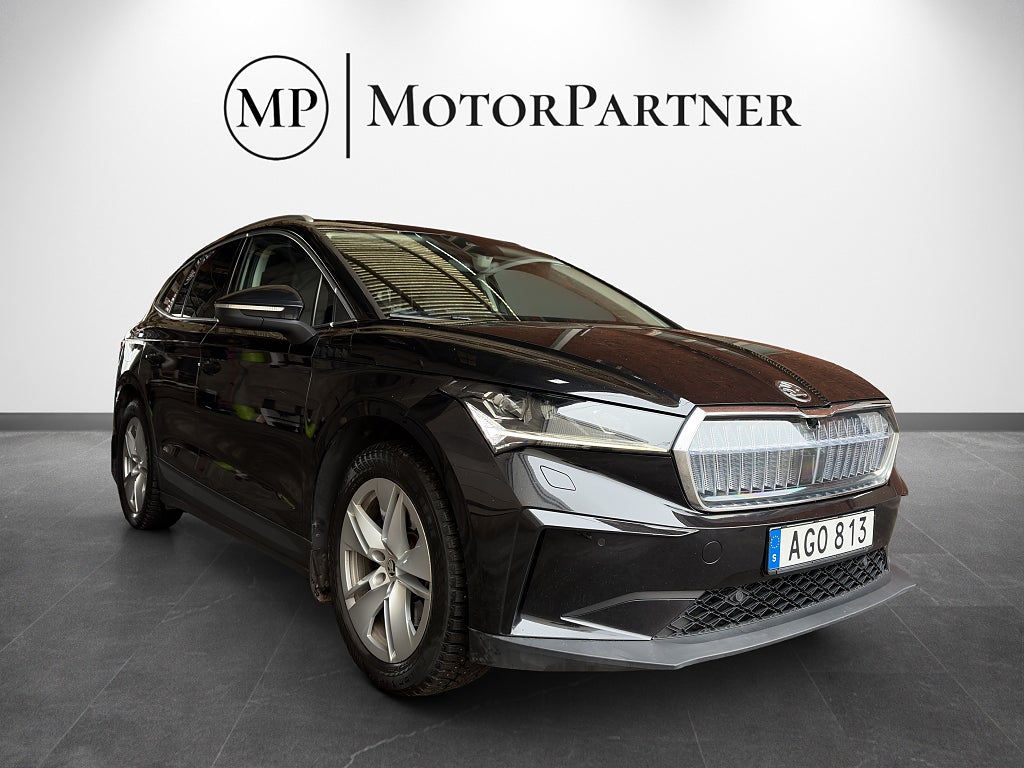 Skoda Enyaq iV 80 iV80 Skinnklädsel Kamera Navi Keyless Crystal Grill