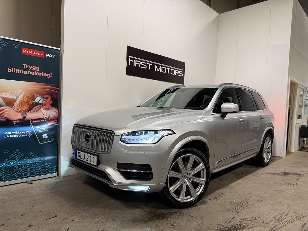 Volvo XC90 7-seater D5 AWD Inscription Euro 6/2-ägare/Luftfjädring