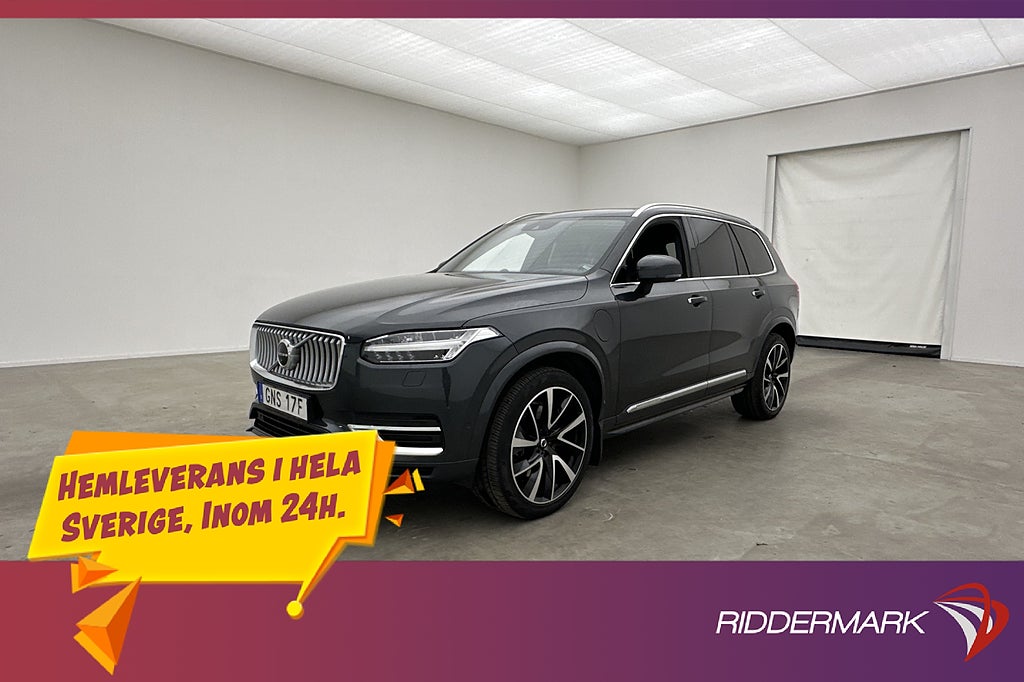Volvo XC90 Recharge T8 AWD Inscription B&W Pano Drag Luftfjä