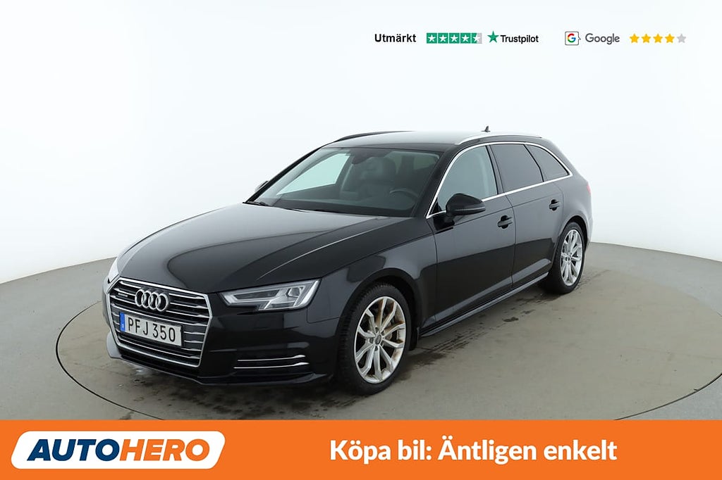 Audi A4 Avant 2.0 TDI Quattro Proline / Dragkrok, PDC-Bak