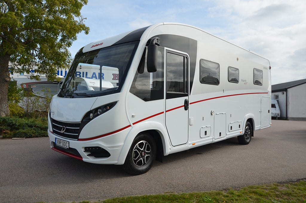 Dethleffs Esprit I 7150-2 DBM/EB (Luftfjädring stolar, Alde, Inverter)