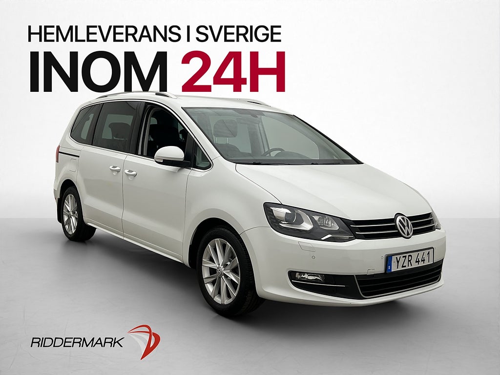 Volkswagen Sharan 2.0 TDI 4M GT 7-Sits Kamera Drag