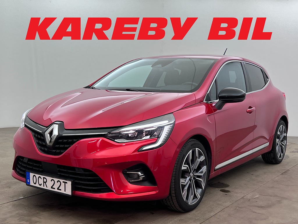 Renault Clio 1.0 TCe 100hk Intens Rattvärme B-kamera CarPlay Keyless
