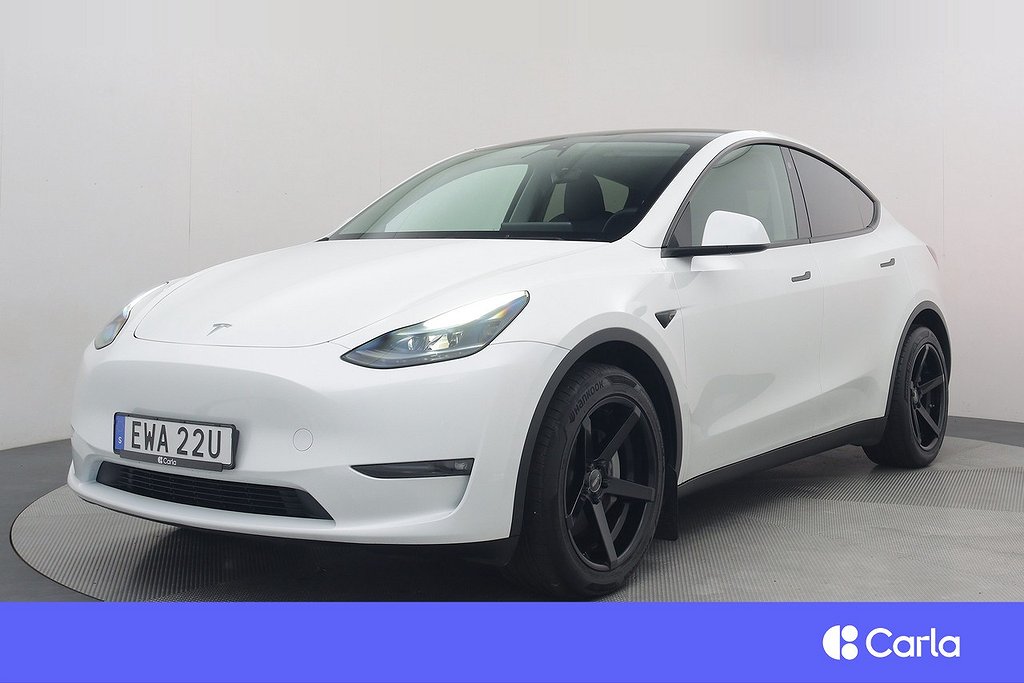 Tesla Model Y Long Range AWD Autopilot Pano Drag V-Hjul