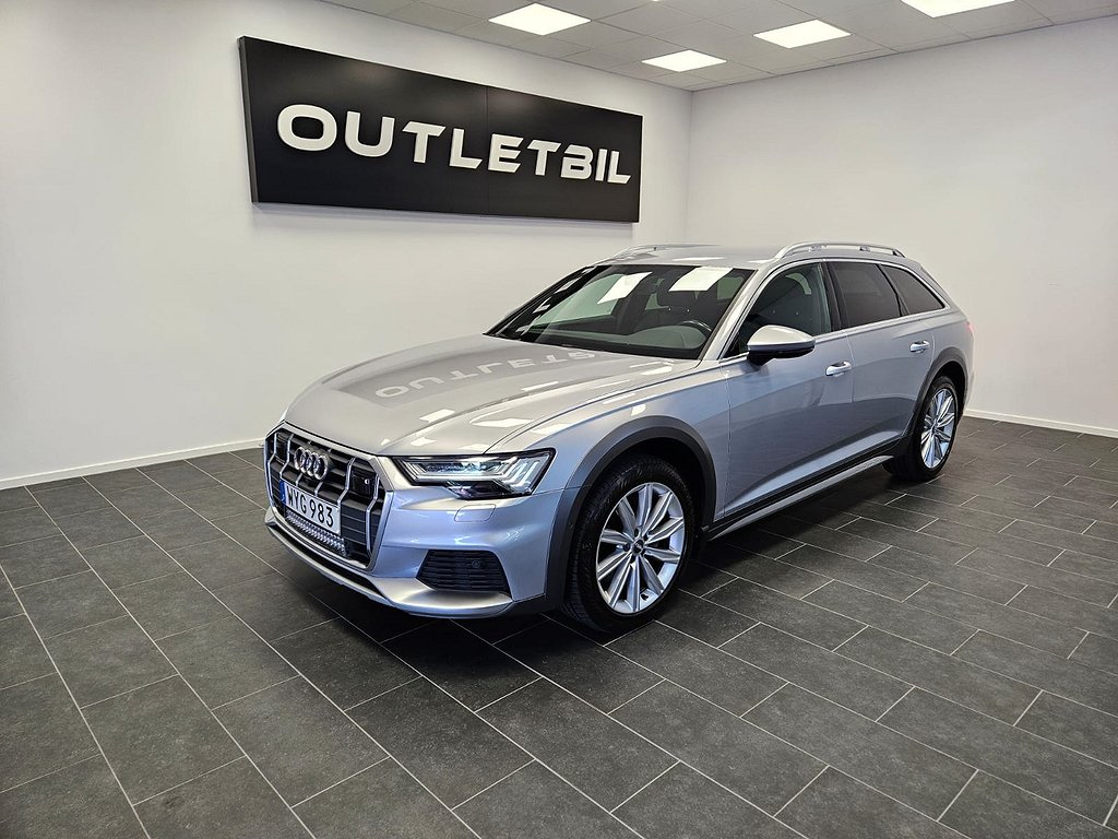 Audi A6 Allroad 45 TDI 231hk Matrix 360° Cockpit Navi MOMS