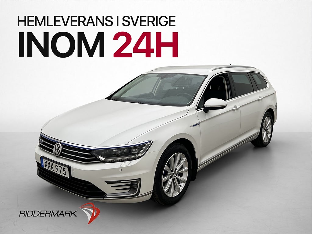 Volkswagen Passat Sportscombi GTE 218hk Skinn  Värmare Drag