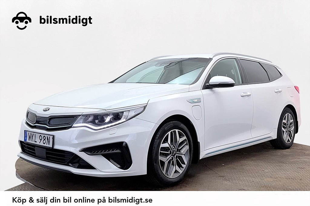 Kia Optima SW Plug-in Hybrid Advance+ Drag Läder Navi Kamera Elsäten H/K