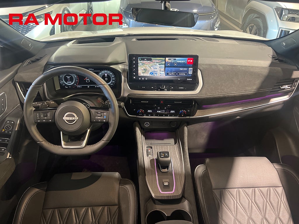 Nissan Qashqai 1.3 DIG-T 158hk Tekna Plus Navi Skinn 360° BOSE Moms 2024