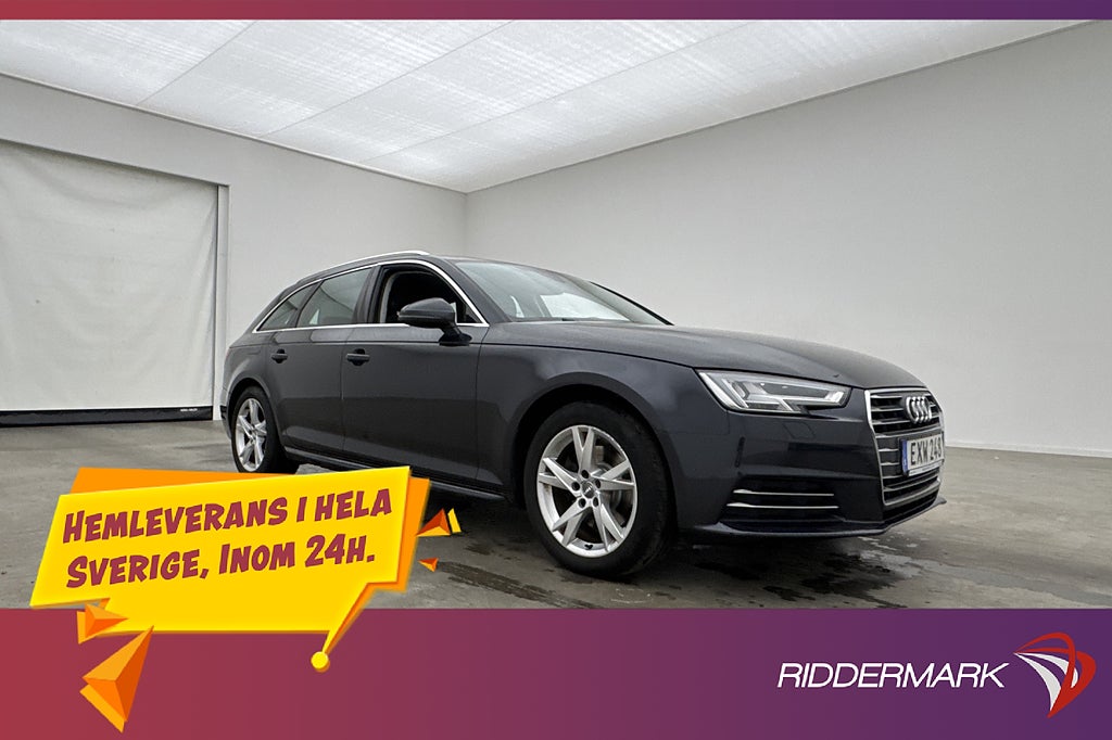 Audi A4 Avant TDI 150hk Proline P-Sensorer Farthållare Drag