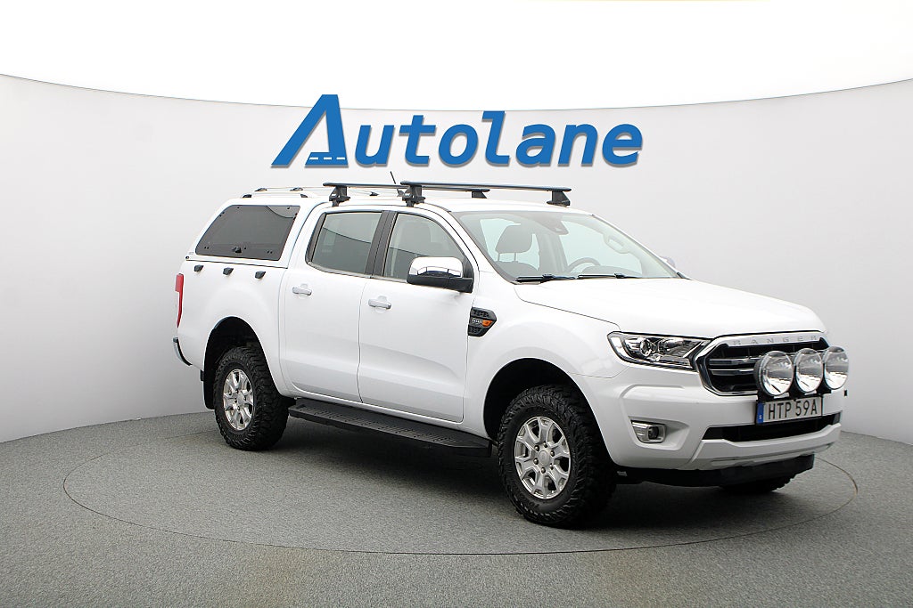 Ford ranger DubbelHytt 4x4 SelectShift, Drag, Kåpa, MOMS 170hk