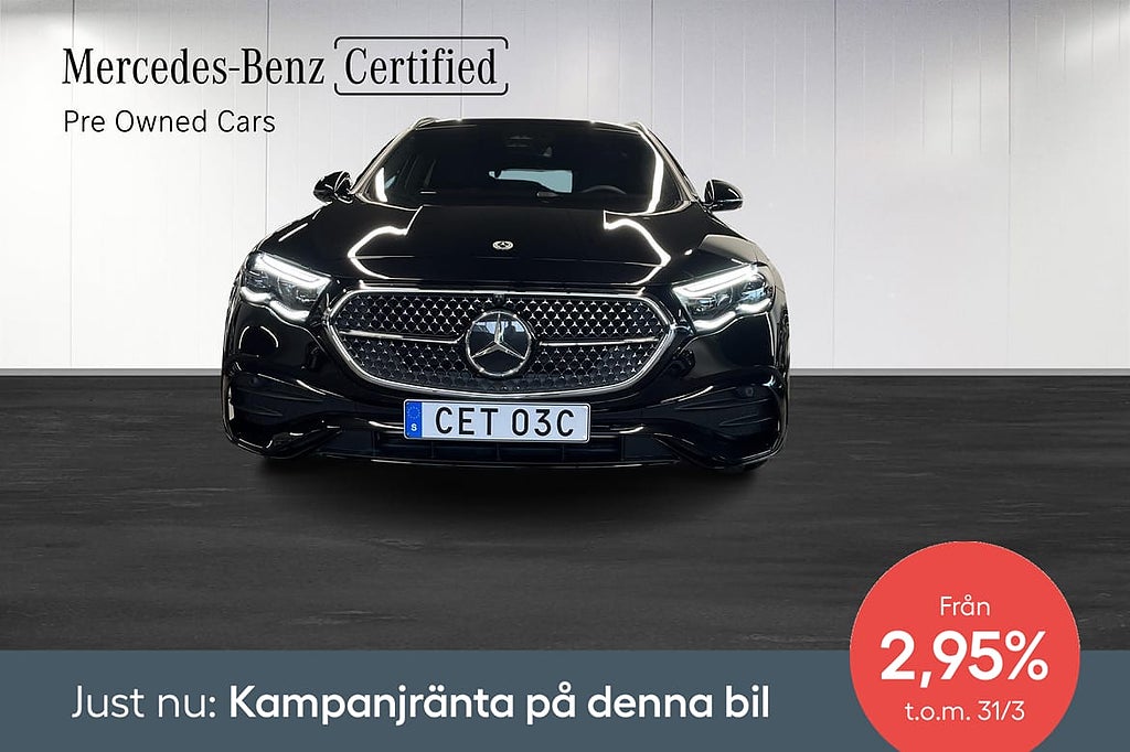 Mercedes-Benz E300 de E 300 de 4MATIC T AMG. 2,95% ränta