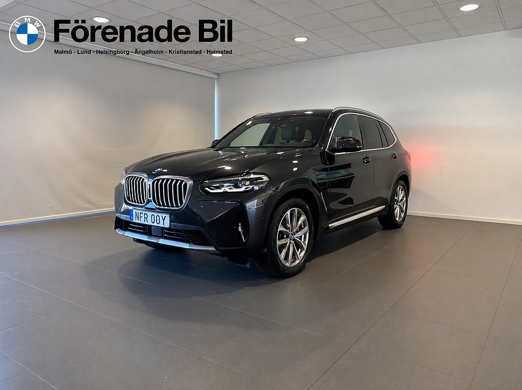 BMW X3 xDrive30e Sportstolar Rattvärme Drag