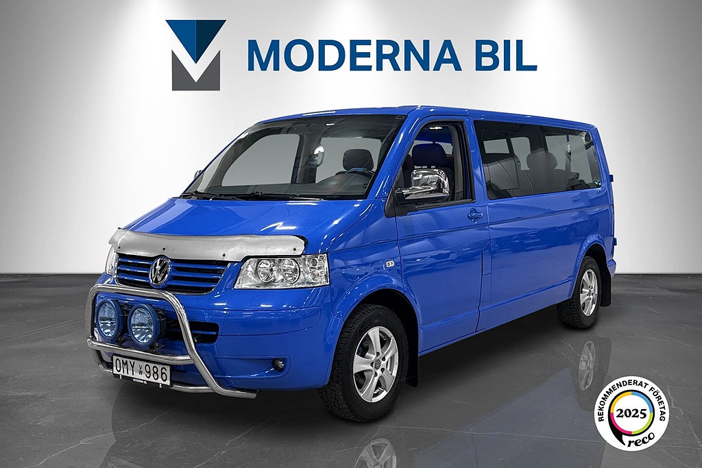 Volkswagen Caravelle 2.5 TDI 174hk 4Motion Comfortline 8 sits Drag D-värm