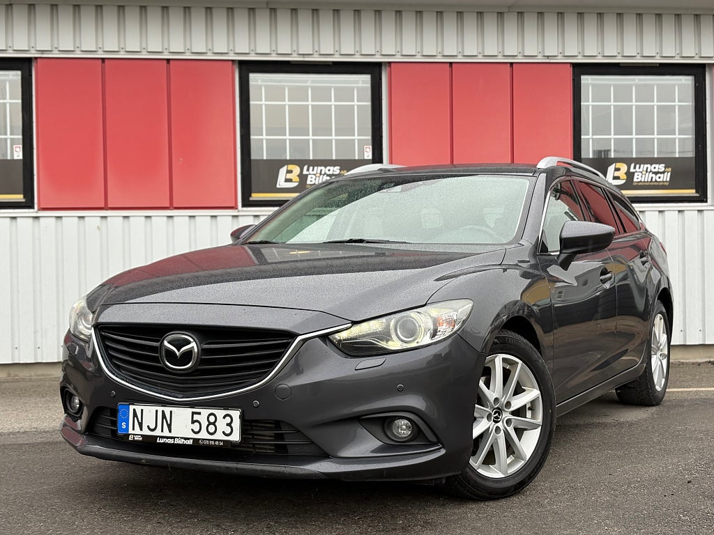Mazda 6 Wagon 2.2 SKYACTIV-D Euro 6/Ny Besiktad/Ny Servad 