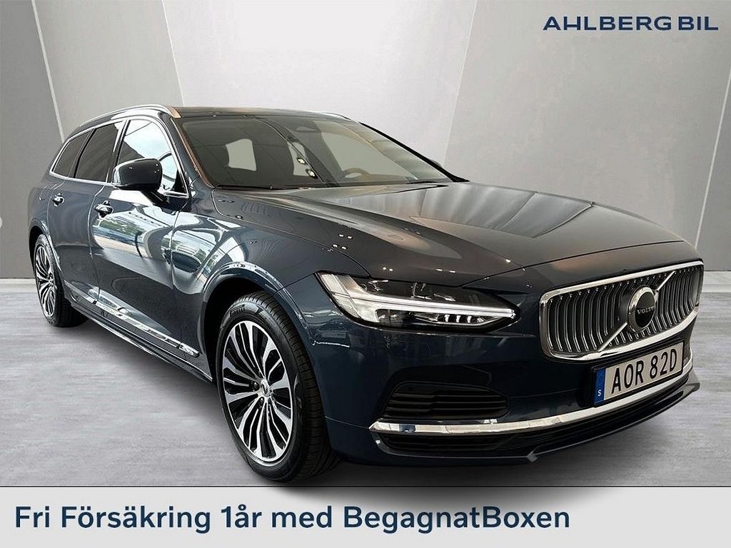 Volvo V90 Recharge T6 Core Edition,Vinterhjul ingår,Drag, Nav, Google