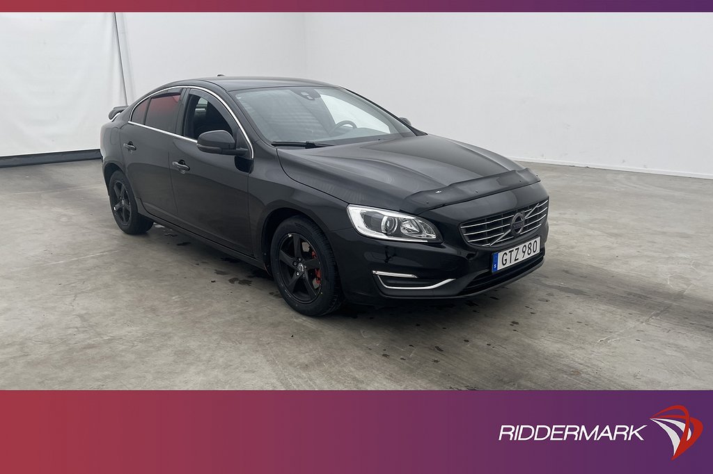 Volvo S60 T3 152hk Momentum P-Värmare En brukare 0,46l/Mil